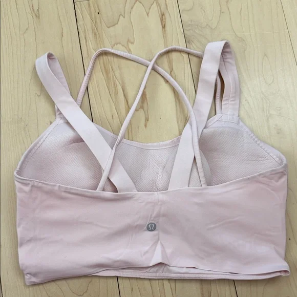 Lululemon Light Pink Bralette with Crossback Straps - Picture 2 of 2